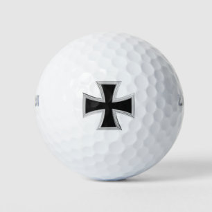 Teutonic cross golf balls
