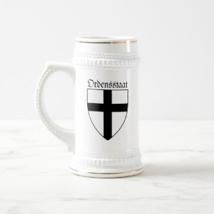 Teutonic Order (Ordensstaat) coat of arms Beer Stein