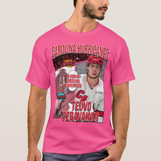Teuvo Teravainen Hockey Art Hurricanes 1 T-Shirt