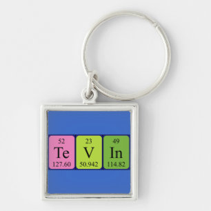 Tevin periodic table name keyring