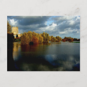 Tewkesbury Abbey, England, Postcard