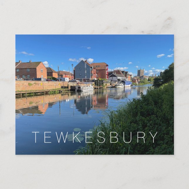 Tewkesbury Holiday Postcard (Front)