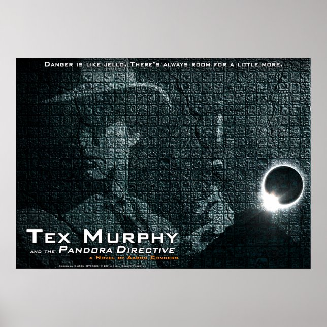 Tex Murphy: The Pandora Directive Poster [28"x20"] (Front)