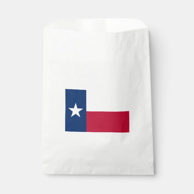 Texan State Flag (Texas) Favour Bags (Front)