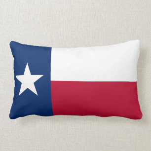 Texan State Flag (Texas) Lumbar Cushion