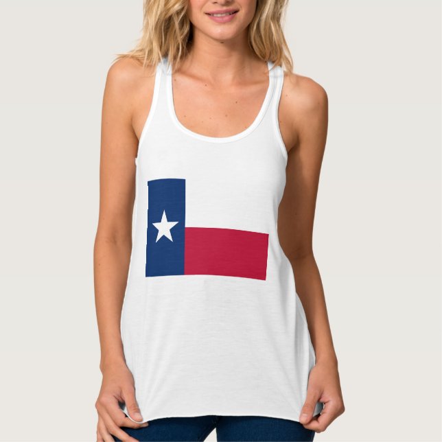 Texan State Flag (Texas) Singlet (Front)