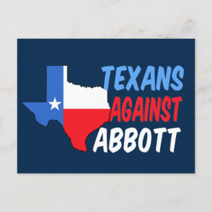 Texans Against Greg Abbott Postcard
