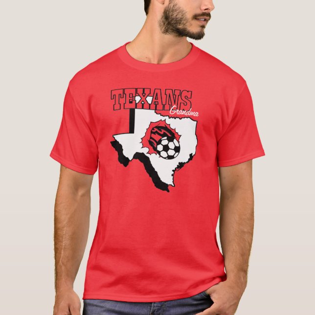 Texans Mum  Soccer Tee (Front)