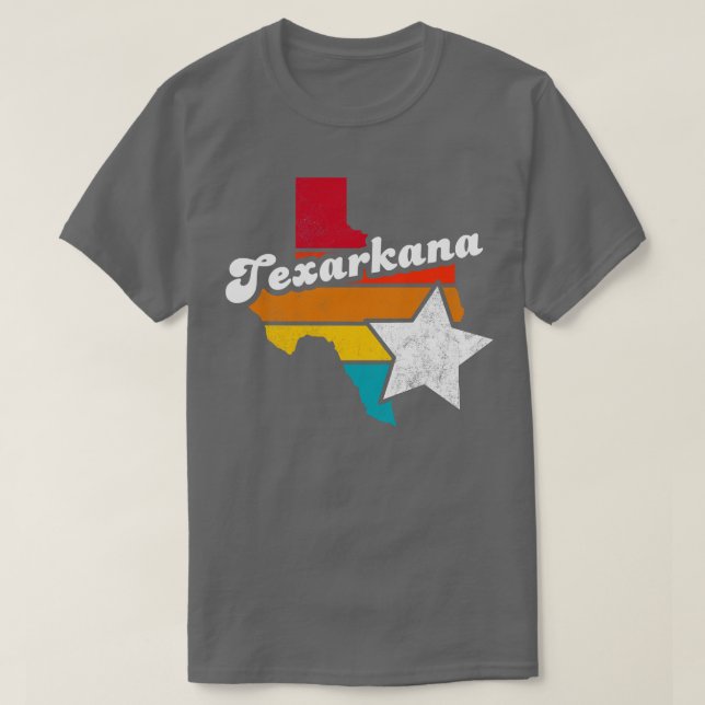 Texarkana Texas Vintage Distressed Souvenir 2 T-Shirt (Design Front)