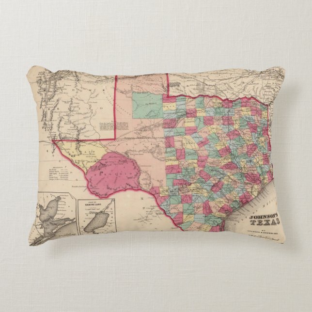 Texas 10 decorative cushion (Front)