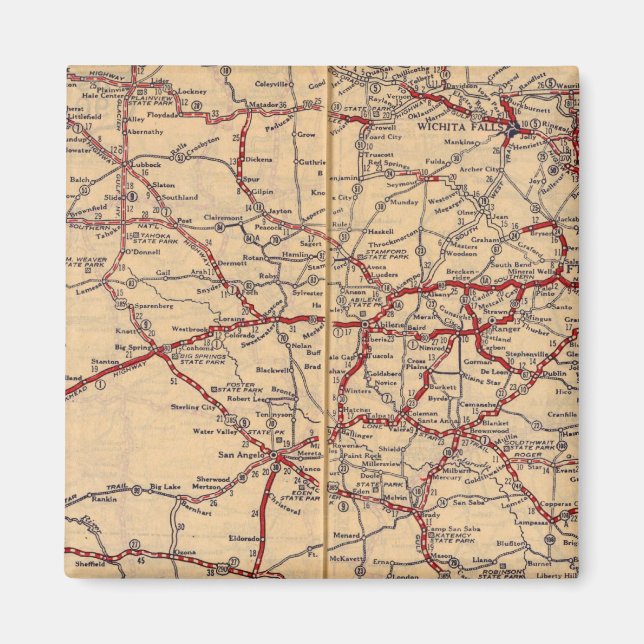 Texas 11 magnet (Front)