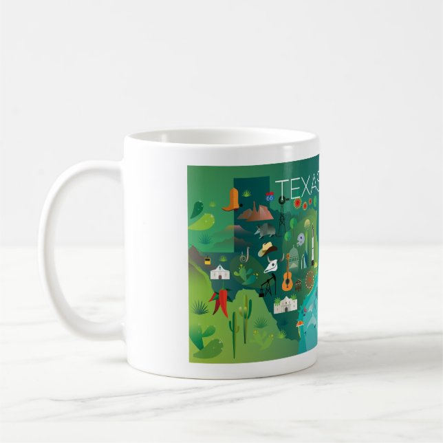 Texas 11oz or 15oz Mug (Left)