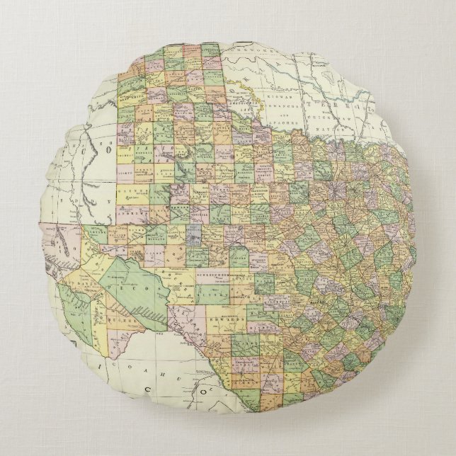 Texas 15 round cushion (Front)
