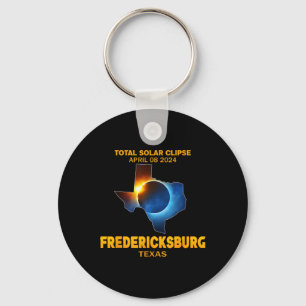 Texas 2024 Total Solar Eclipse Key Ring