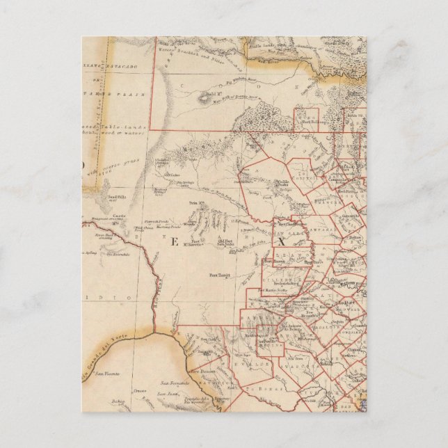 Texas 4 postcard (Front)