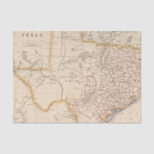 Texas 4 tissue paper