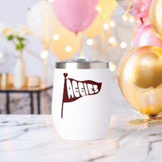 Texas A&M Aggies Wine Tumbler
