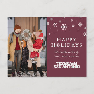 Texas A&M San Antonio Holiday Postcard