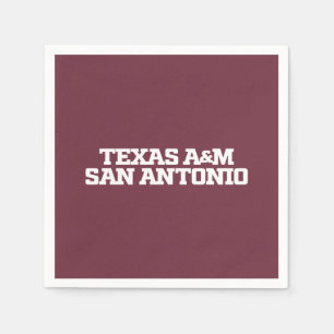 Texas A&M San Antonio Napkin