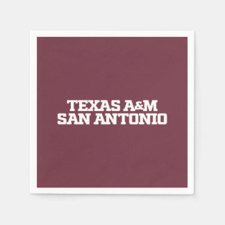 Texas A&M San Antonio Napkin