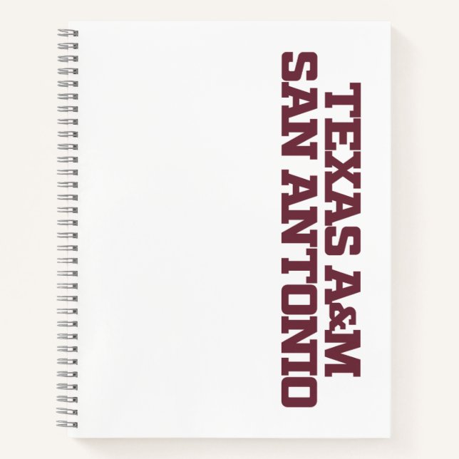 Texas A&M San Antonio Notebook (Front)