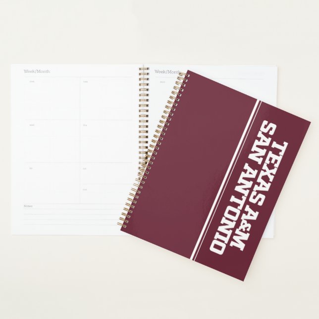 Texas A&M San Antonio Planner (Display)