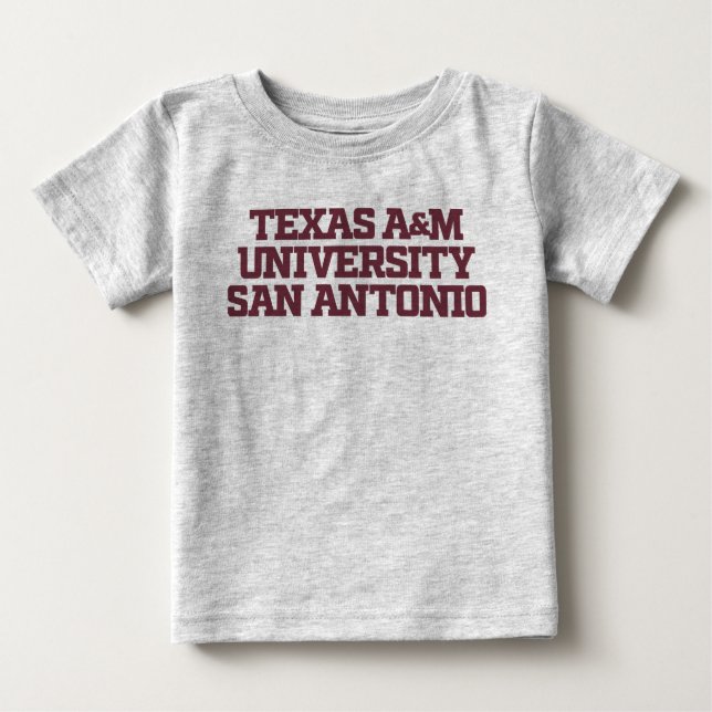 Texas A&M University-San Antonio 3 Baby T-Shirt (Front)