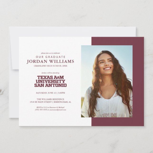 Texas A&M University-San Antonio Announcement (Front)