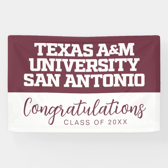 Texas A&M University-San Antonio Banner (Horizontal)