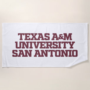 Texas A&M University-San Antonio Beach Towel