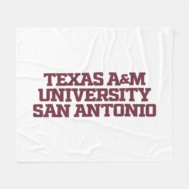 Texas A&M University-San Antonio Fleece Blanket (Front (Horizontal))