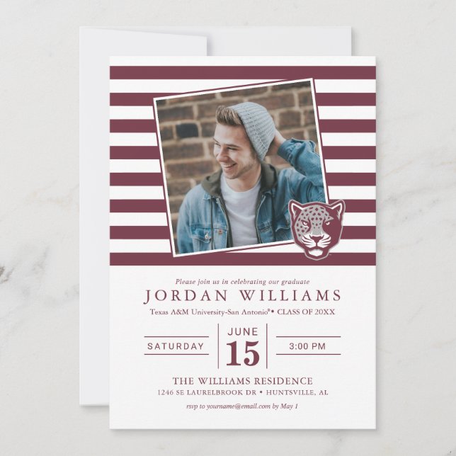 Texas A&M University-San Antonio | Jaguars Announcement (Front)