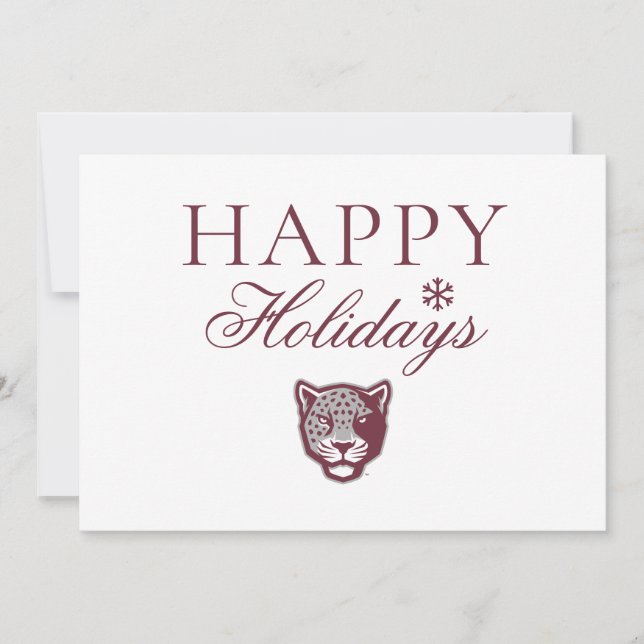 Texas A&M University-San Antonio | Jaguars Holiday Card (Front)
