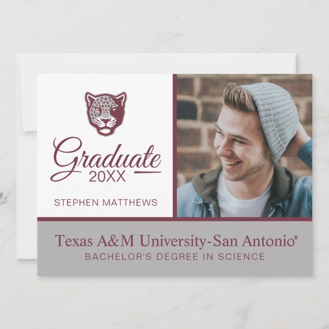 Texas A&M University-San Antonio | Jaguars Invitation (Front)
