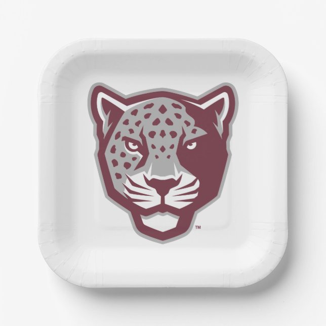 Texas A&M University-San Antonio | Jaguars Paper Plate (Front)