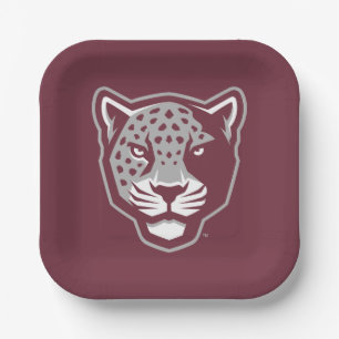 Texas A&M University-San Antonio   Jaguars Paper Plate