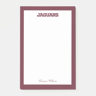 Texas A&M University-San Antonio Jaguars Post-it Notes