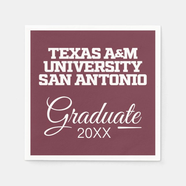 Texas A&M University-San Antonio Napkin (Front)