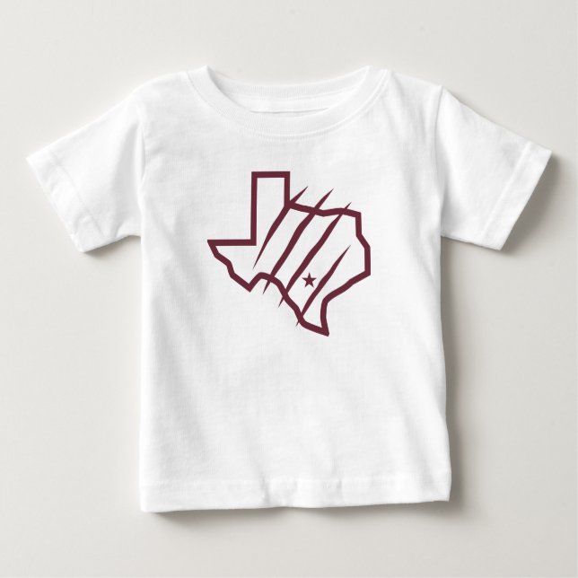 Texas A&M University-San Antonio | State Logo 2 Baby T-Shirt (Front)