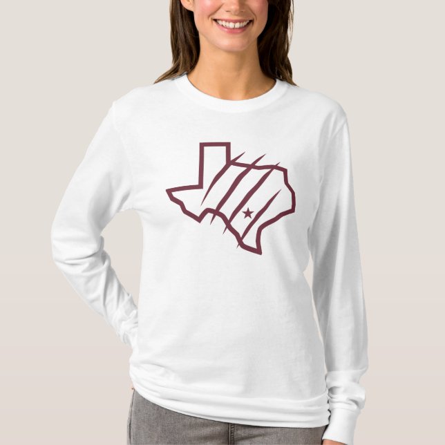 Texas A&M University-San Antonio | State Logo 2 T-Shirt (Front)