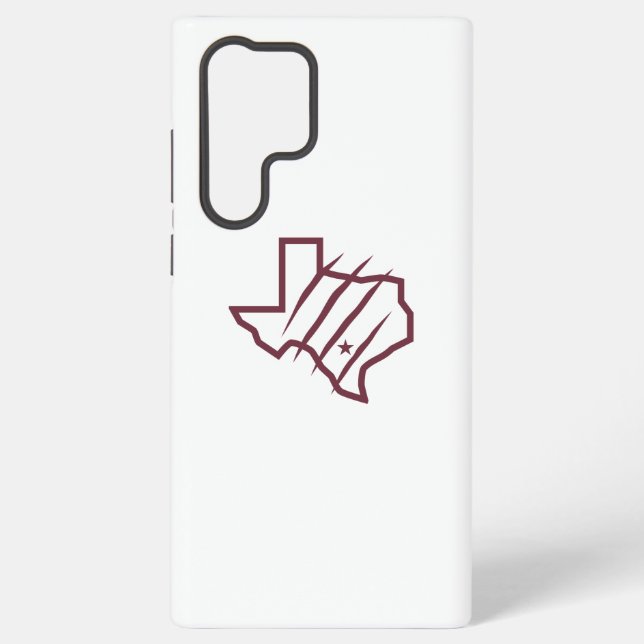 Texas A&M University-San Antonio | State Logo Samsung Galaxy S22 Ultra Case (Back)