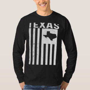 Texas American Flag Distressed Texan  Vintage Patr T-Shirt