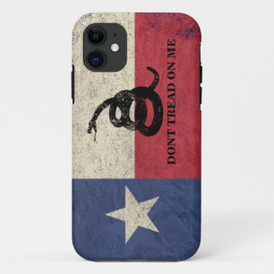 Texas and Gadsden Flag Case-Mate iPhone Case