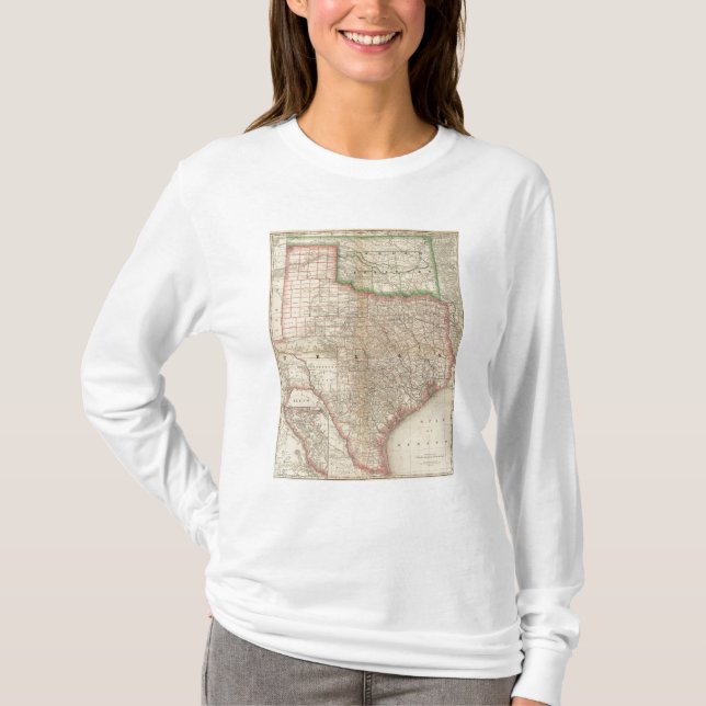 Texas and Indian Territory T-Shirt (Front)