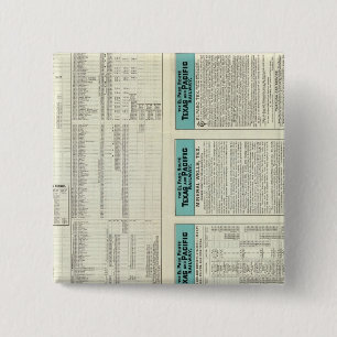 Texas and Pacific Railway 15 Cm Square Badge