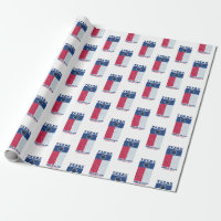 Texas Annular Eclipse Wrapping Paper