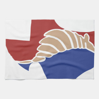 Texas Armadillo - TX State Design Tea Towel