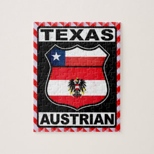 Texas Austrian American Jigsaw Puzzle