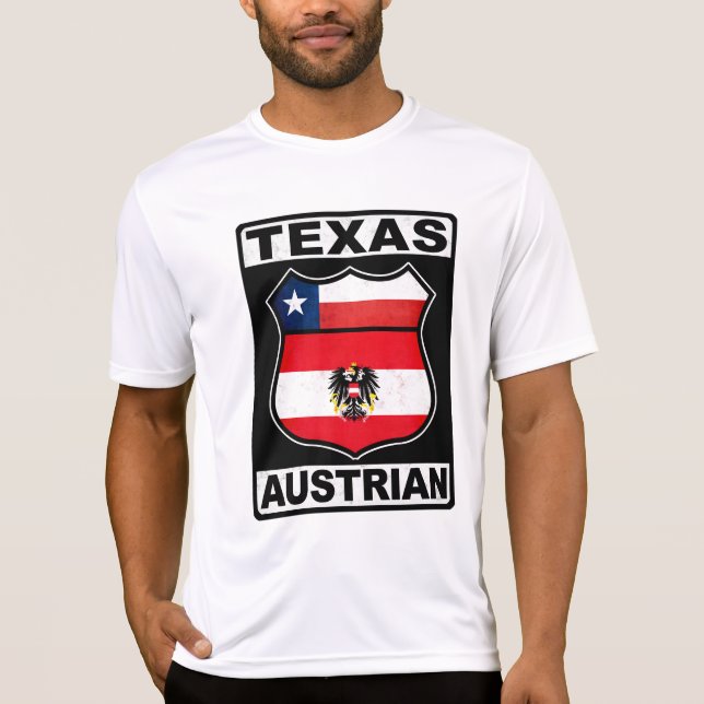Texas Austrian American T-Shirt (Front)