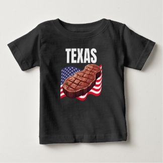 Texas Baby Fine Jersey Dark Baby T-Shirt